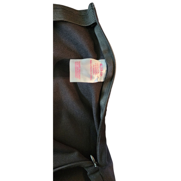 NB Millennium Black Skinny High Rise Stretch Pants Women's XL 15-17 NWT - Picture 6 of 12